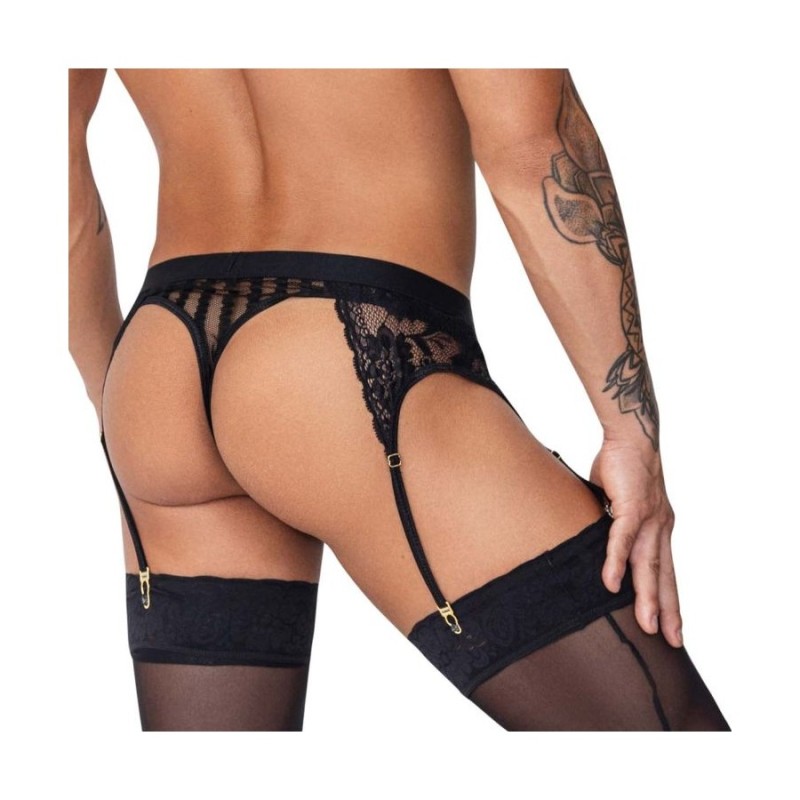 String Porte-Jarretelles Turan Noir