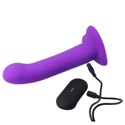 Gode vibrant en silicone « mignon » avec télécommande