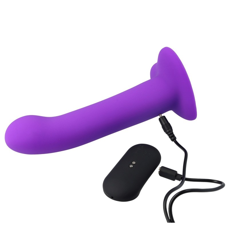 Gode vibrant en silicone « mignon » avec télécommande
