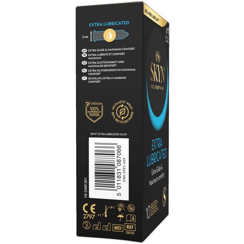 Skyn Elite extra lubrifié x10