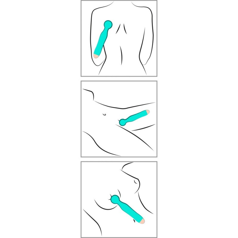 Cuties -Mini vibrateur vert