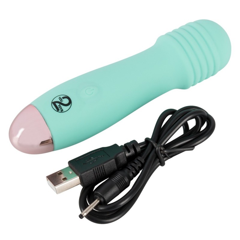 Mini-vibromasseur vert -Cuties