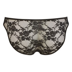 Slip sexy dentelle  Noir