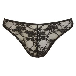 Slip sexy dentelle  Noir