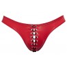 Slip avec cordon Rouge