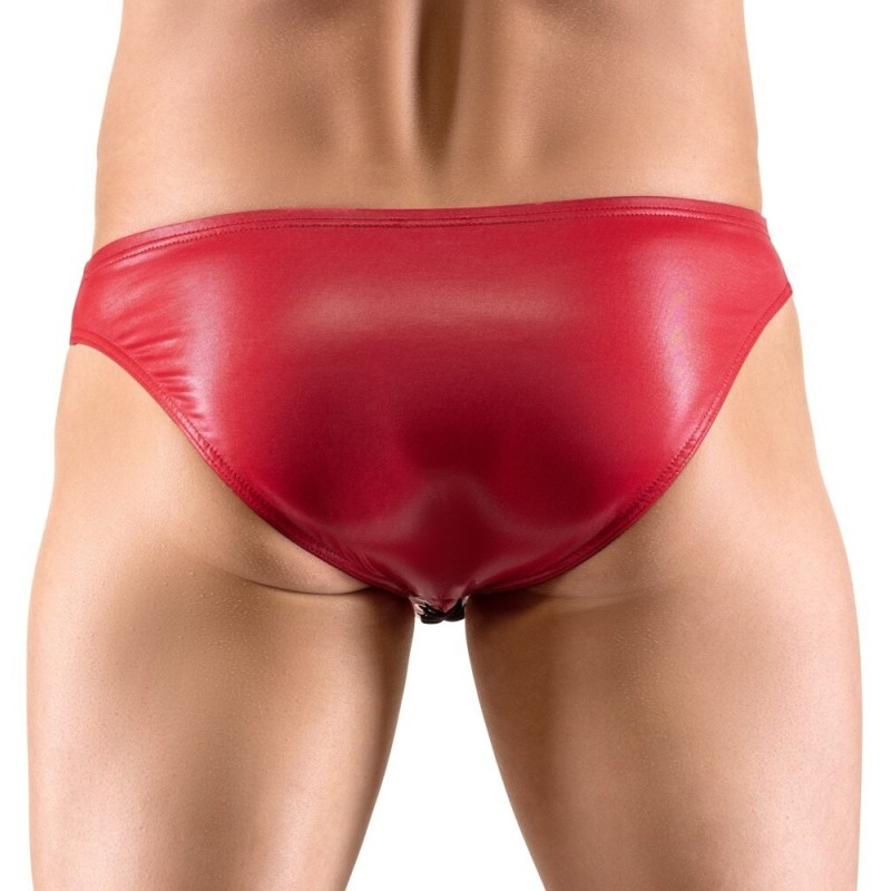 Slip avec cordon Rouge