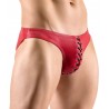 Slip avec cordon Rouge
