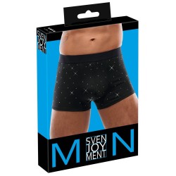 Boxer Svenjoyment Black Strass