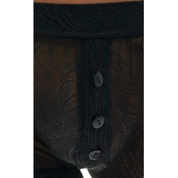 Boxer avec boutons Noir