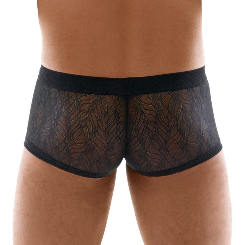 Boxer avec boutons Noir