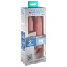 La gaine de pénis 2" Silicone X-tension with Strap de Fantasy X-Tensions Elite