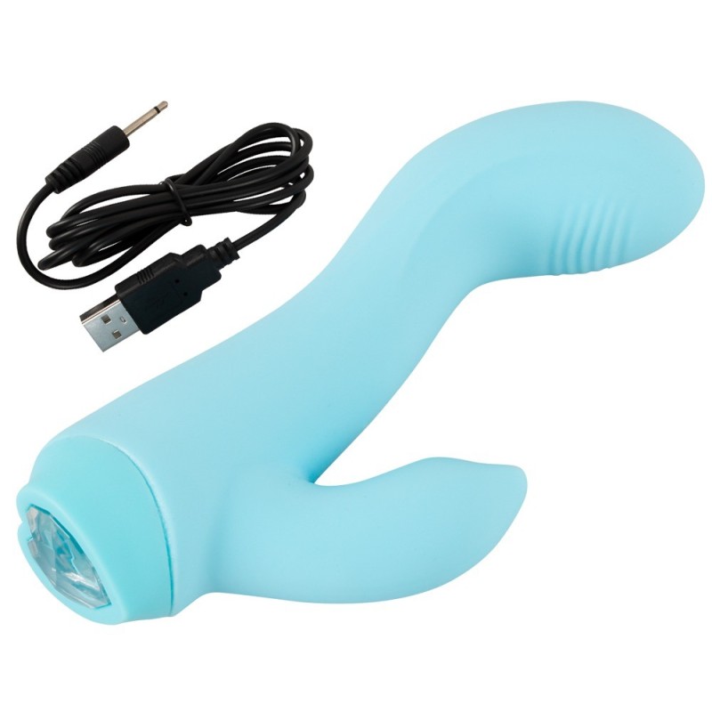 Mini vibromasseur bleu - Cuties