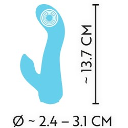 Mini vibromasseur bleu - Cuties