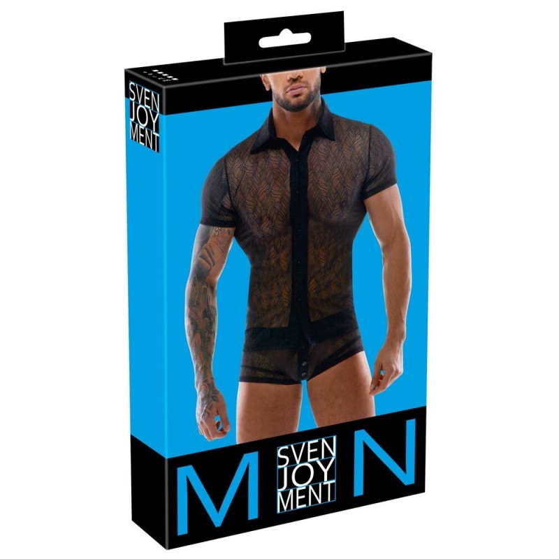 Chemise en dentelle Noire -Svenjoyment