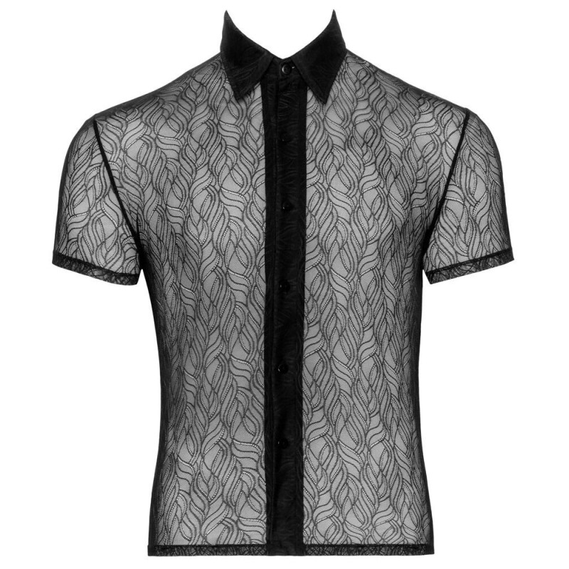 Chemise en dentelle Noire -Svenjoyment