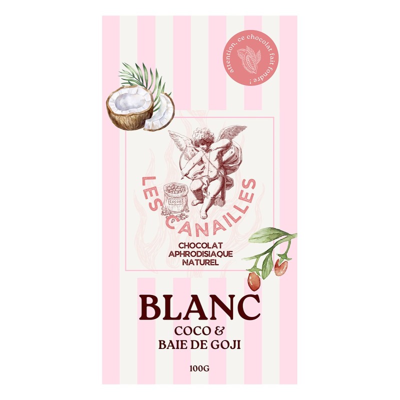 Chocolat noir fleur de sel - Tablette 100g - Les canailles