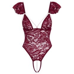 body ouvert avec dentelle - cottelli