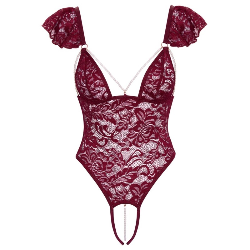 body ouvert avec dentelle - cottelli