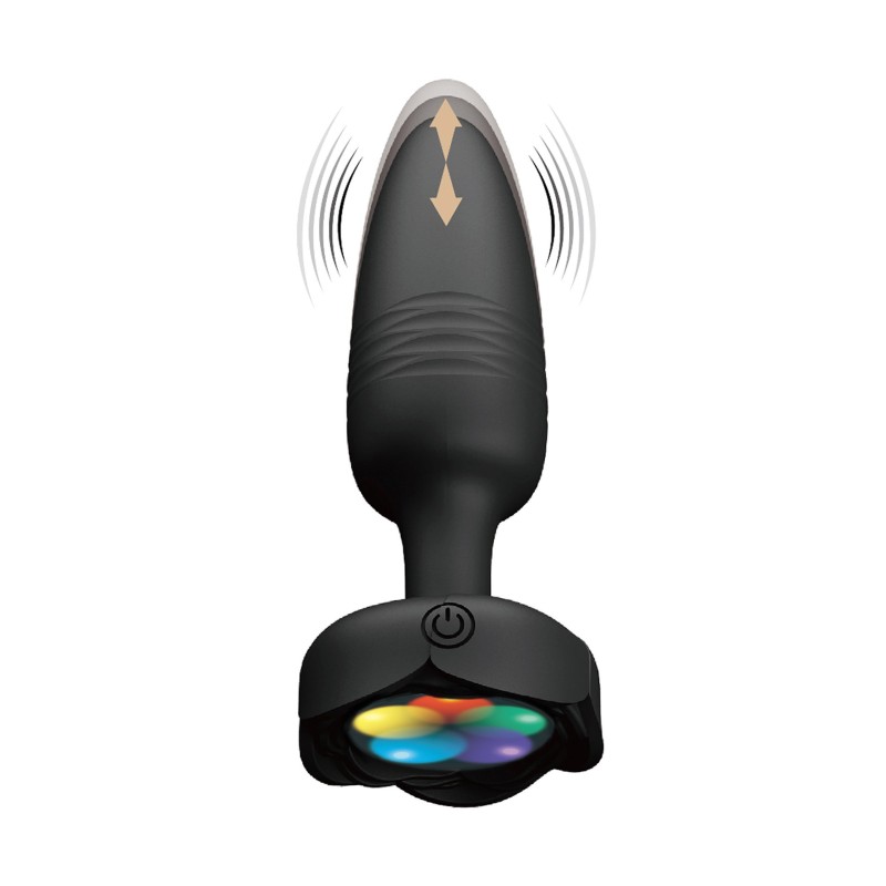 Plug anal va-et-vient et lumineux -Pretty Love Tarion