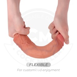 GODE RÉALISTE À VENTOUSE ET VIBRATION AVEC TÉLÉCOMMANDE 21,5 CM- COCK MILLER -