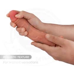 GODE RÉALISTE À VENTOUSE ET VIBRATION AVEC TÉLÉCOMMANDE 21,5 CM- COCK MILLER -