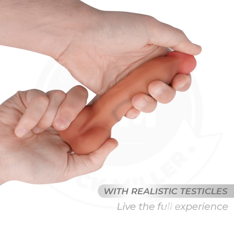 GODE ARTICULABLE HYPERRÉALISTE 14,8 CM -COCK MILLER -