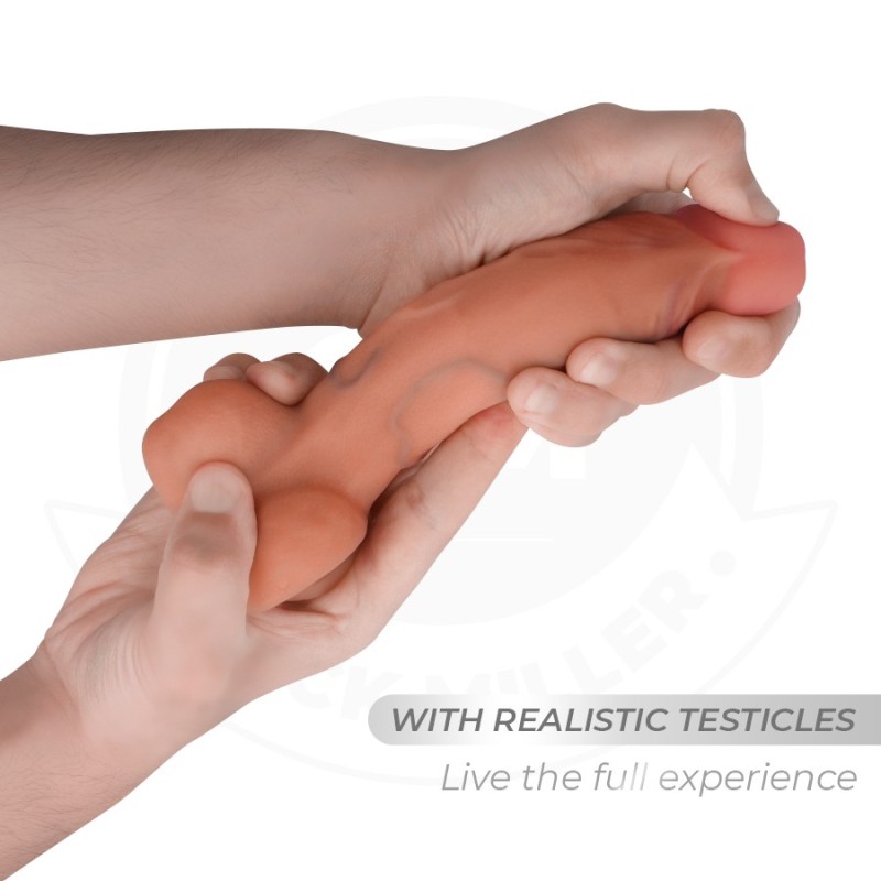 GODE ARTICULABLE HYPERRÉALISTE 17,8 CM - COCK MILLER -