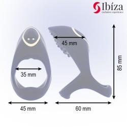 IBIZA - ANNEAU PÉNIS MULTISENSORIEL