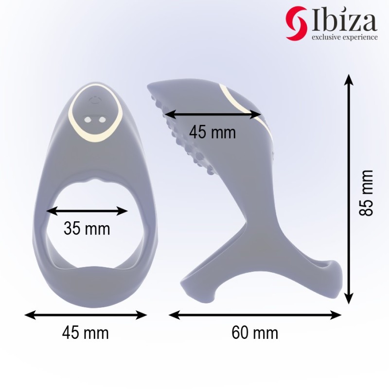 IBIZA - ANNEAU PÉNIS MULTISENSORIEL