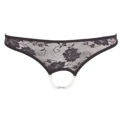 String ouvert Avec Perles - Spitzenrio - Cottelli