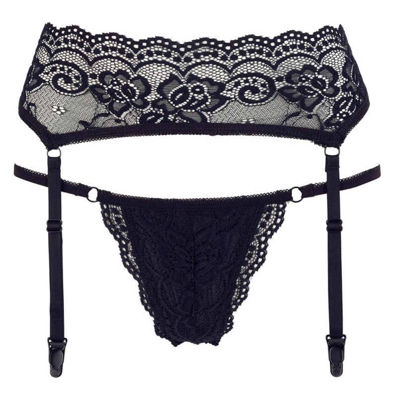 Ensemble de lingerie en dentelle élastique