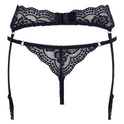 Ensemble de lingerie en dentelle élastique
