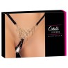 String ouvert noir luxueux de Cottelli LINGERIE TAILLE L