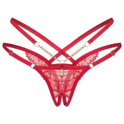 Riostring ouvert Matildea de Obsessive dans un style élégant à lanières