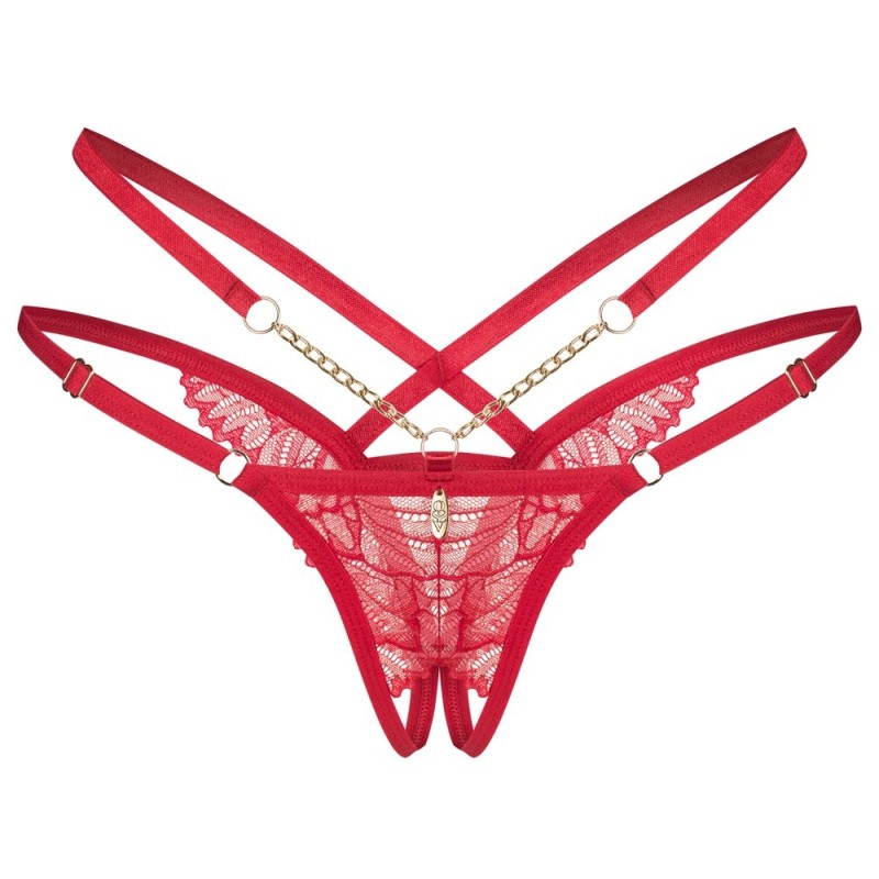 Riostring ouvert Matildea de Obsessive dans un style élégant à lanières