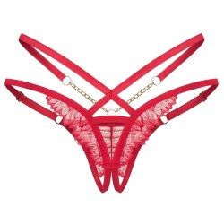 Riostring ouvert Matildea de Obsessive dans un style élégant à lanières