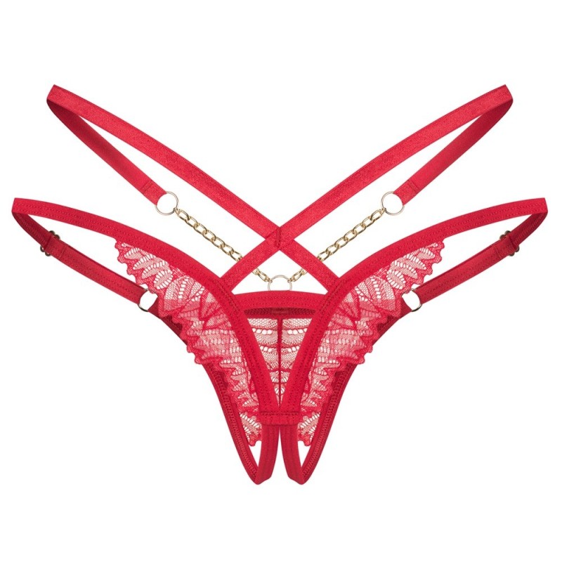 Riostring ouvert Matildea de Obsessive dans un style élégant à lanières
