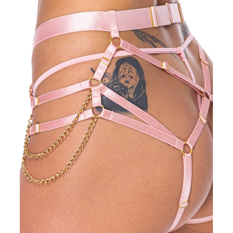 String harnais extravagant de Bad Kitty