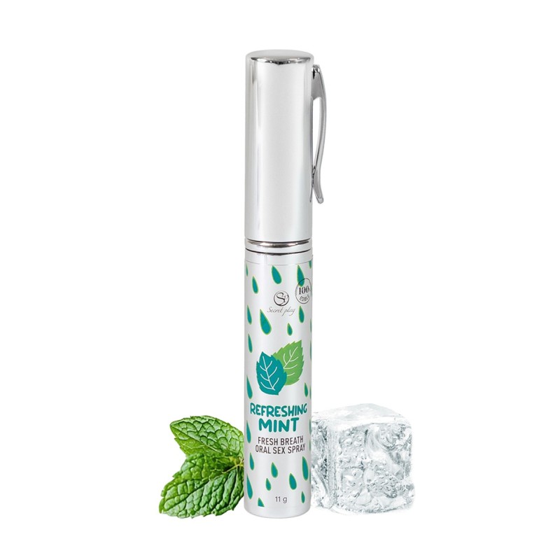 Spray sexe oral et haleine fraiche à la menthe - Secret Play
