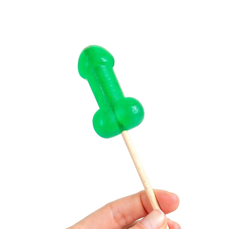 Sucette pénis à la menthe avec effet rafraichissant -Secret Play