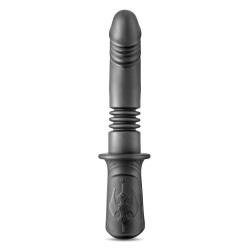 Vibromasseur avec va-et-vient - My Black Ram - black empire