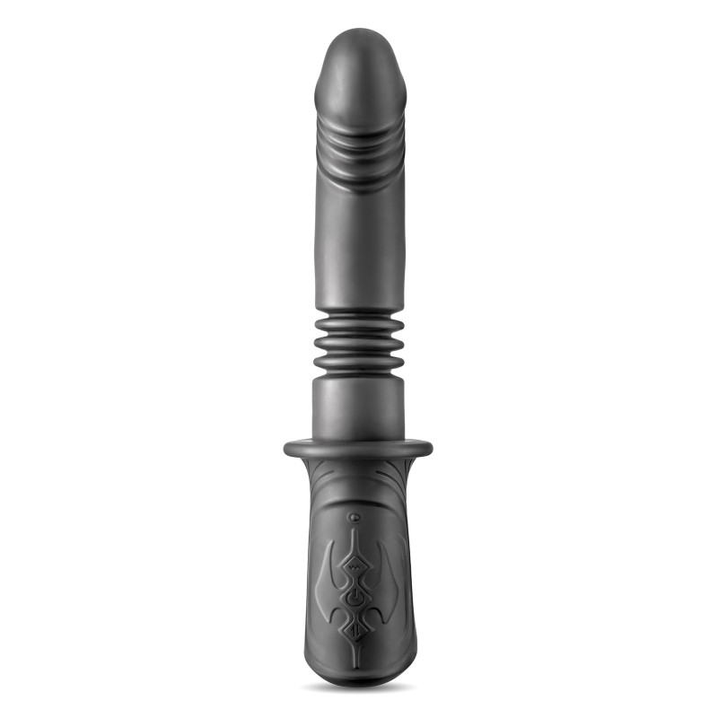Vibromasseur avec va-et-vient - My Black Ram - black empire