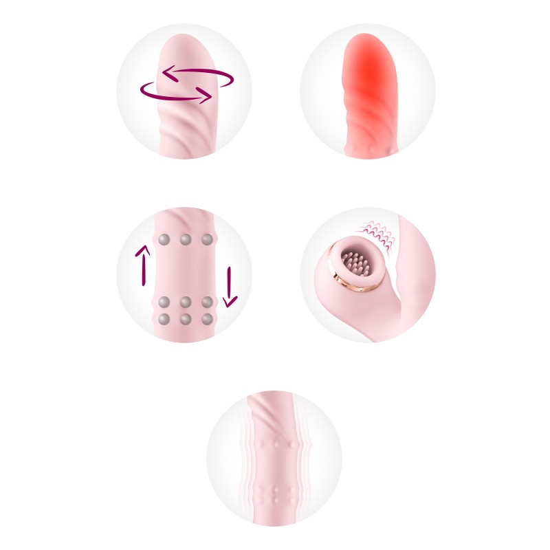 vibromasseur rabbit 5-en-1 -Classy - yoba