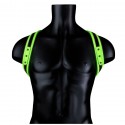 Harnais phosphorescent Sling Glow Noir-Vert Néon L/XL