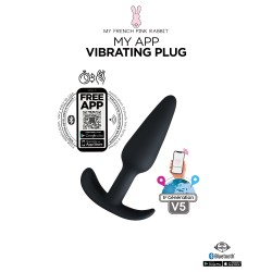 Clara Morgane -PLUG VIBRANT CONNECTE avec Application - My App Vibrating Plug