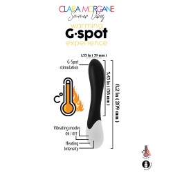 Clara Morgane - VIBROMASSEUR CHAUFFANT - G-Spot