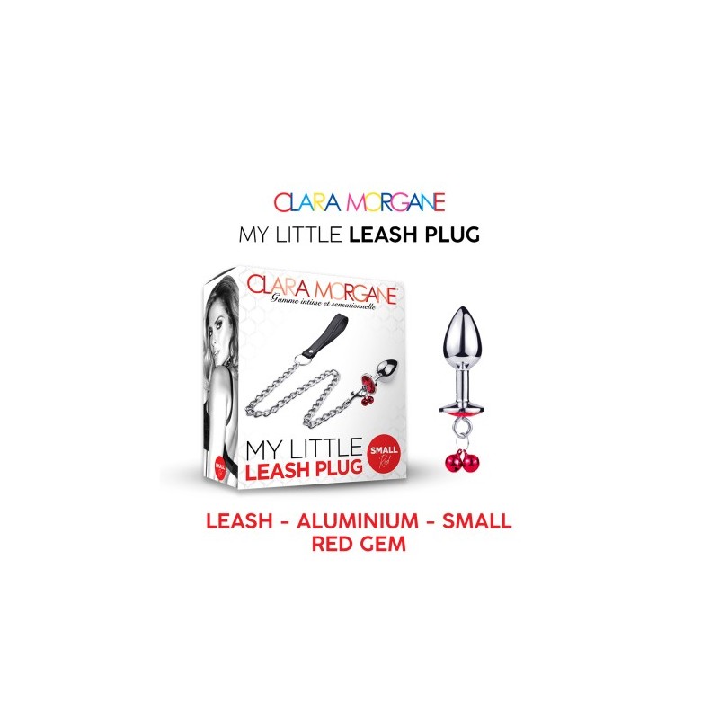 Clara Morgane -PLUG ANAL avec laisse - My Little Leash