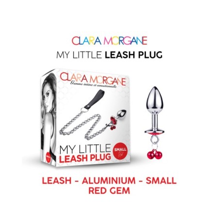 Clara Morgane -PLUG ANAL avec laisse - My Little Leash