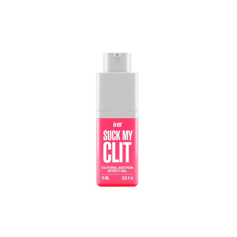 INTT - Gel stimulant clitoridien Fraise - SUCE MON CLIT 15 ML