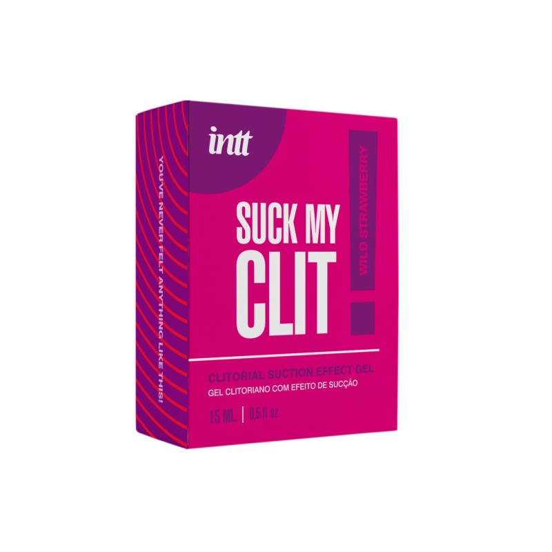 INTT - Gel stimulant clitoridien Fraise - SUCE MON CLIT 15 ML